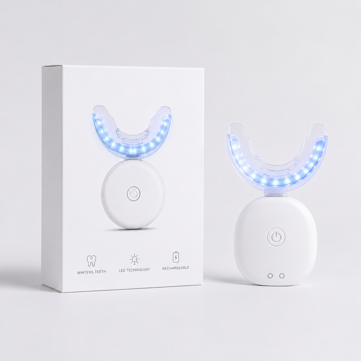 NeuraGlow LED Teeth Whitening Kit – Professional At-Home Teeth Whitening Device