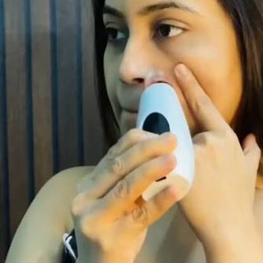 At-home beauty device routine